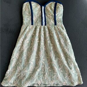 Urban Outfitters Pins and Needles Lace Strapless Dress - X Small